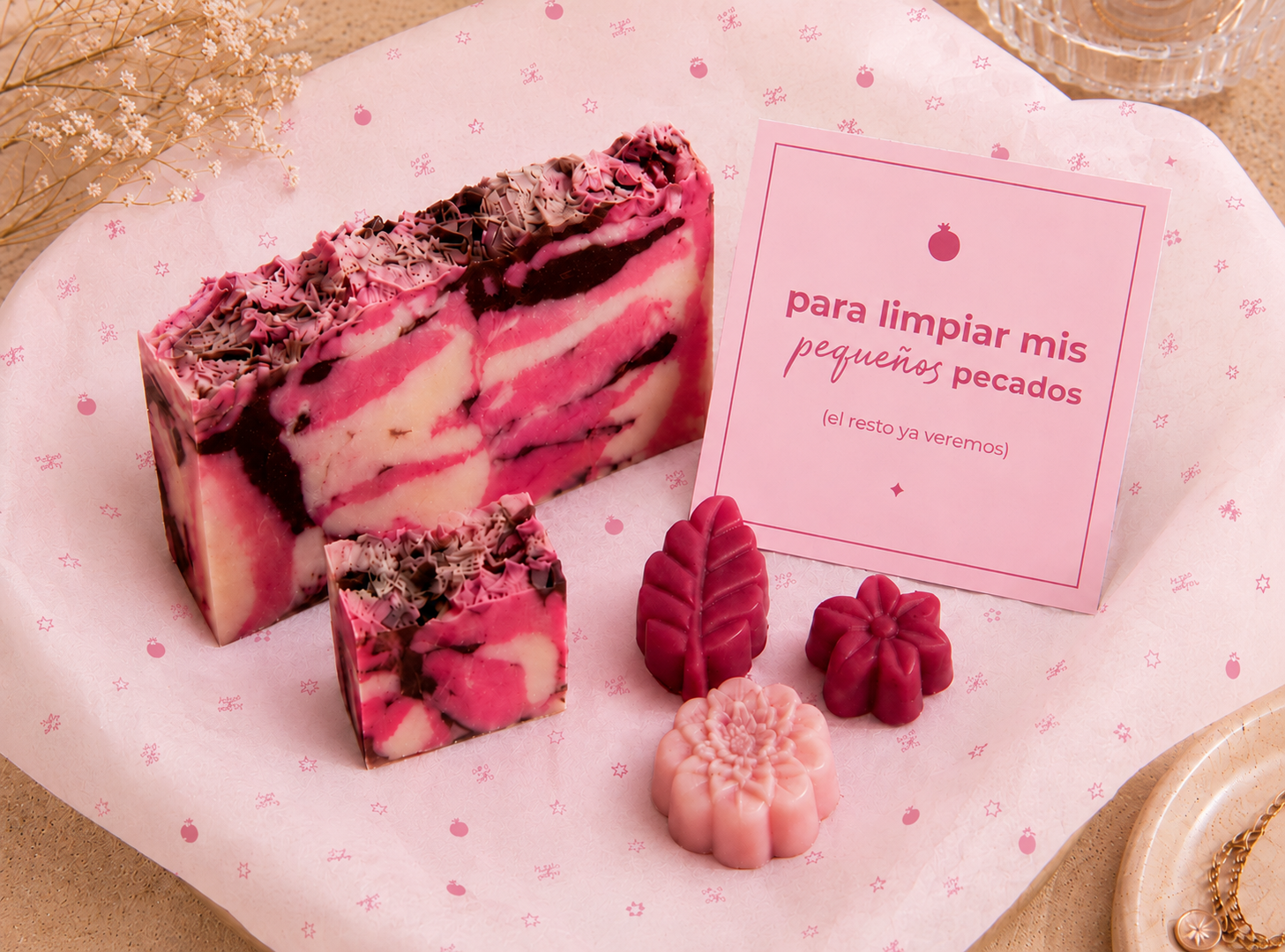 Ritual Limpiar pecados pequeños -  Jabón artesanal y  wax