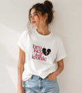 Camiseta "broken but iconic"