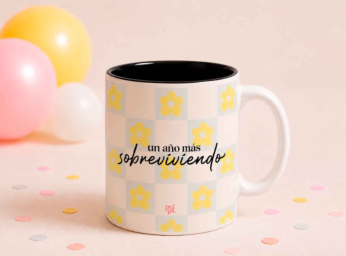 Taza Un año más Sobreviviendo