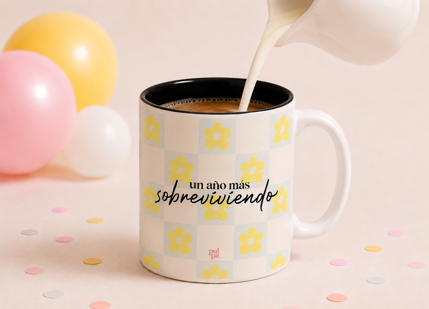 Taza Un año más Sobreviviendo