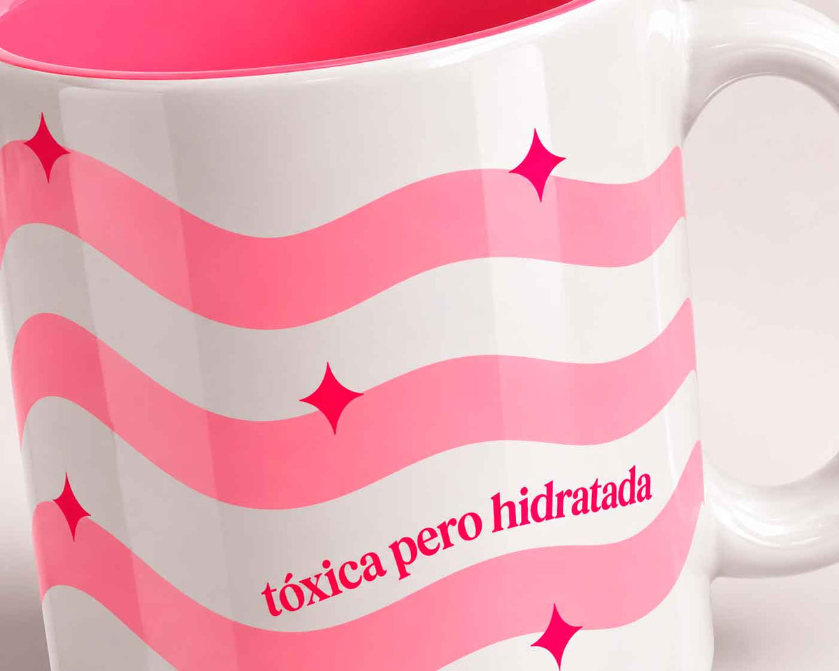 Taza - Tóxica pero hidratada
